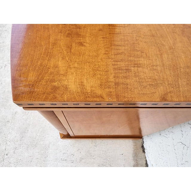 1980s Hickory White Genesis Collection Biedermeier Nightstand Side Table For Sale - Image 12 of 18