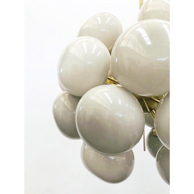 Fabio Ltd 21st Century Ventiquattro Pebble Murano Sputnik Chandelier by Fabio LTD For Sale - Image 4 of 4