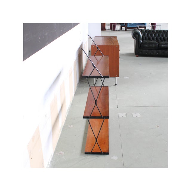 Vintage Italian Hanging Bookcase, 1960s For Sale - Image 9 of 15