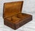 Mid 20th Century Vintage Traditional Walnut Heavily Carved Storage Box For Sale - Image 5 of 11