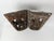 Pair of Mid-Century European Hand-Carved Wood Watchman Figural Relief Panels, Brown For Sale - Image 9 of 12