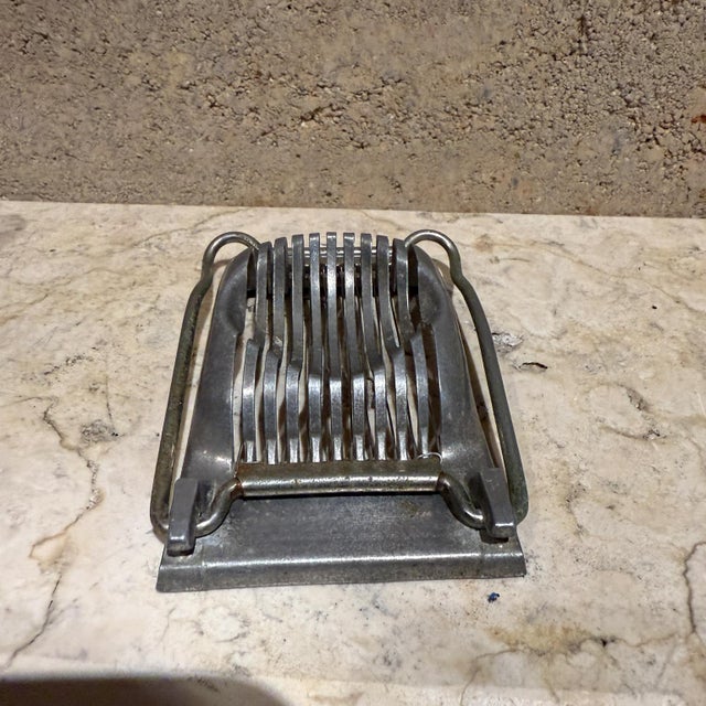 1950s German Duplex Egg Slicer Vintage For Sale - Image 11 of 12
