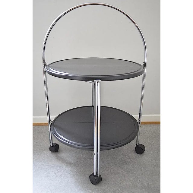 Foldable Serving Cart from Bremshey, 1970s For Sale - Image 10 of 10