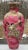 18" Fine & Large Antique Pink Satsuma Deep Relief Warrior Vase Meiji Era 19th C. For Sale - Image 18 of 18