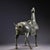 Art Deco Bronze Horse Figure - Archaic Style Statue With Saddle For Sale - Image 3 of 10