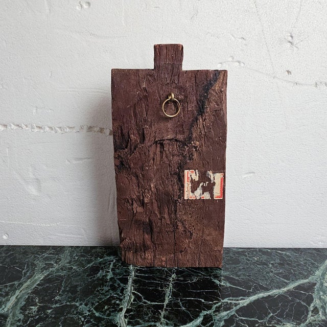 Small Indian 19th Century Sandalwood Carving of Goddess For Sale In San Francisco - Image 6 of 6