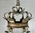 1930s Monumental Two-Tiered 12-Light Silvered Chandelier W/ Crown For Sale In Los Angeles - Image 6 of 16
