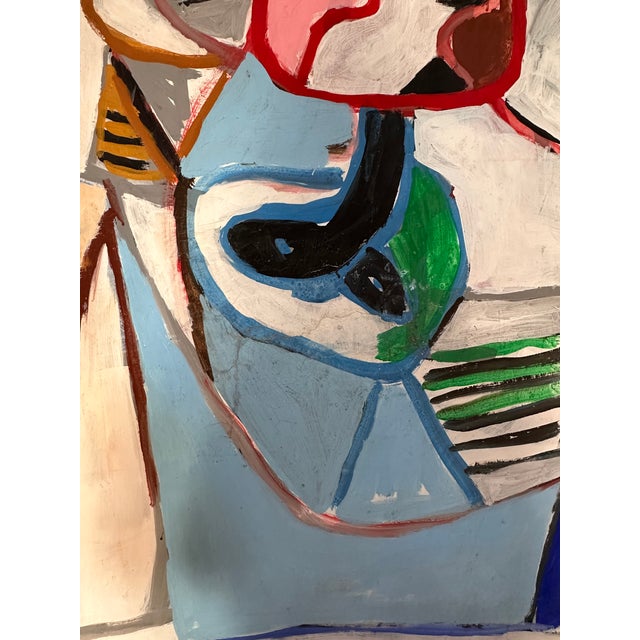 Tableau Hamon, Untitled, 1956, Oil on Canvas For Sale - Image 4 of 12