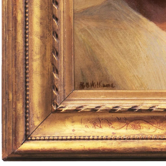 American 'Prophetic Figure' by Homer Williams, Chouinard Art Institute, Figural Study, Christian, Biblical, Old Testament For Sale - Image 3 of 9