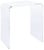 Pryor Acrylic Side Table in Clear For Sale In Philadelphia - Image 6 of 8