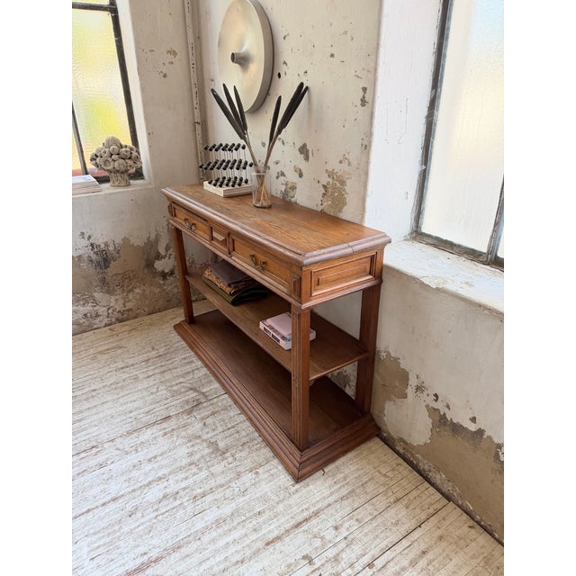 19th Century Oak Console Table For Sale - Image 15 of 18