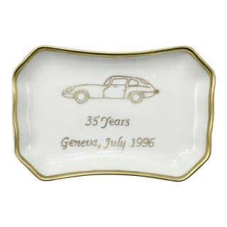 Vintage Jaguar Club Geneva Switzerland Ashtray For Sale