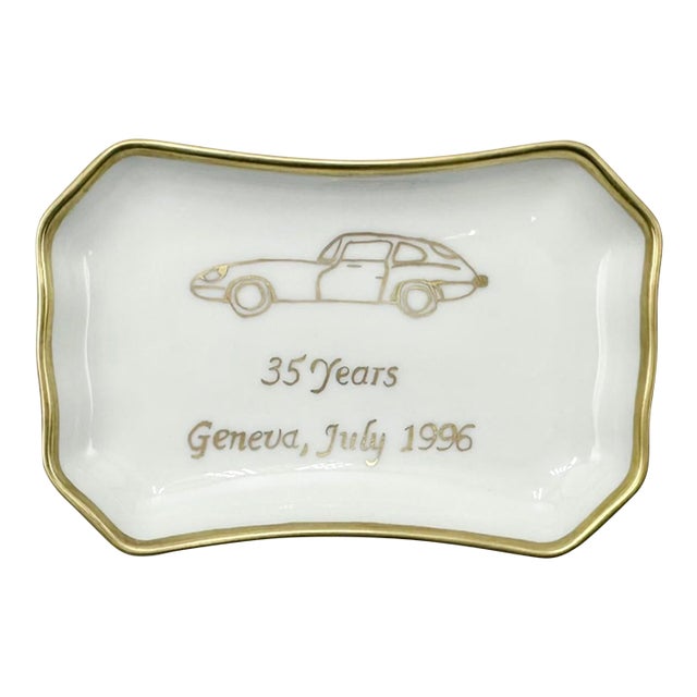 Vintage Jaguar Club Geneva Switzerland Ashtray For Sale