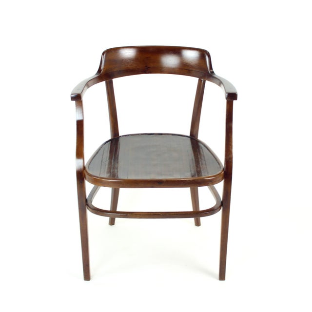 Antique Bentwood Armchair by Otto Wagner, 1900s For Sale - Image 3 of 18