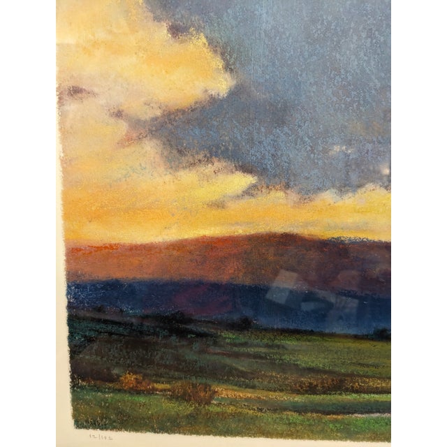 2000 - 2009 "Spring Clouds" by Ken Elliott- Framed Limited Edition. Signed & Numbered Gliclee Print For Sale - Image 5 of 12