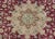 Blue Layered Floral Medallion Antique Persian Mashad Rug in Red, Blue and Cream For Sale - Image 8 of 13