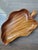 Mid-Century Modern Leaf-Shaped Monkeypod Bowls - Pair For Sale - Image 3 of 6