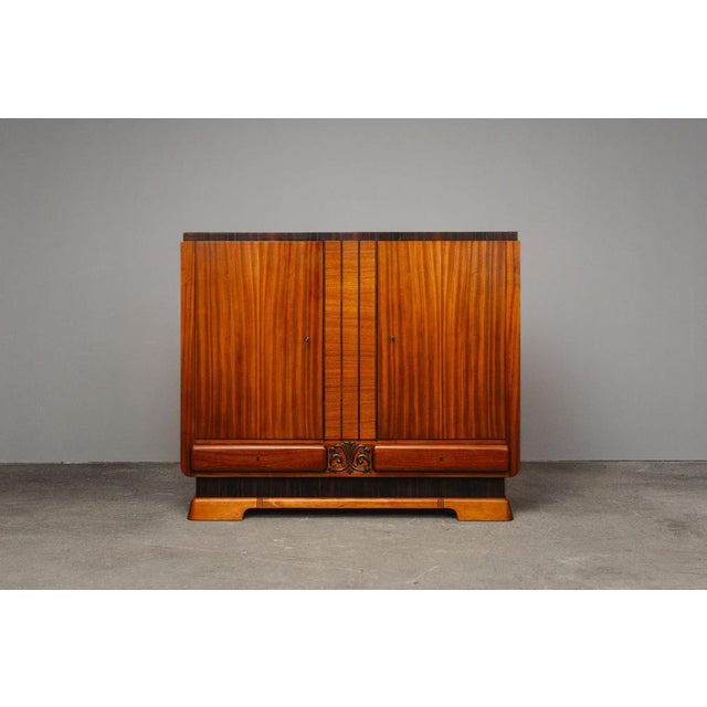 Art Deco Style Sideboard in Mahogany For Sale - Image 3 of 18