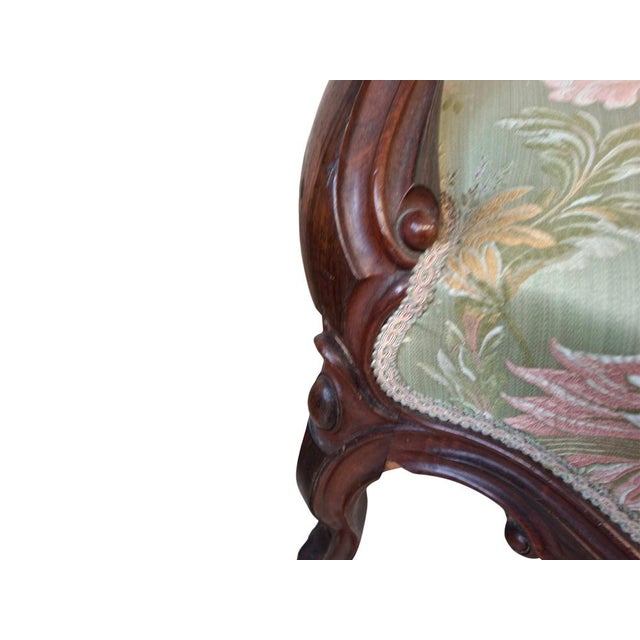 Rococo Revival Balloon Back Armchairs, 1850, Set of 2 For Sale - Image 6 of 12