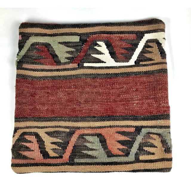 Kilim Rug Pillow Cover For Sale - Image 9 of 9