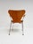 Brown Wooden 3207 Chair by Arne Jacobsen for Fritz Hansen, 1980s For Sale - Image 8 of 17