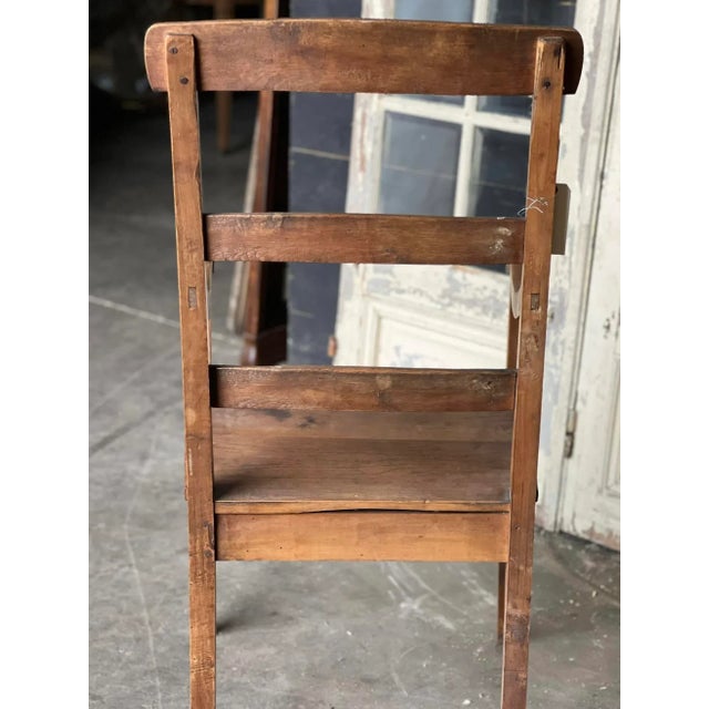 Wood French Country Arm Chair, 1830s For Sale - Image 7 of 13
