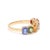 Natural 2.66 cts Rainbow sapphire ring in 14k gold For Sale - Image 12 of 18