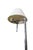 Chrome Casella Floor Lamp With Swinging Arm and Empire Lampshade For Sale In Portland, OR - Image 6 of 10