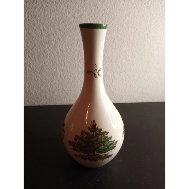 Ceramic 1980s Spode England Decorative Vase. For Sale - Image 7 of 7