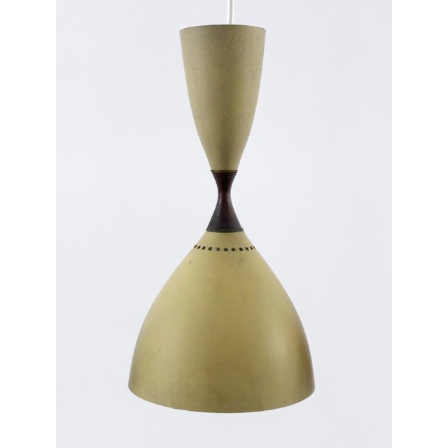 Vintage Diabolo Pendant Lamps by Svend Middelboe for Nordisk Solar, 1950s, Set of 3 For Sale - Image 15 of 18