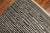 One of a kind modern Persian Kilim in black and white with a zebra-like motif Measures: 8'6" x 11'4".