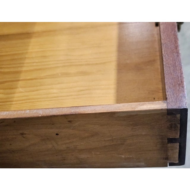 Late 20th Century Kittinger Williamsburg Mahogany Pembroke Table Drop Leaf Table Cw 160 Rare For Sale - Image 12 of 12