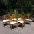 Mid-Century Modern Mid Century Modern Attributed to Broyhill Walnut Dining Set With 6 Chairs For Sale - Image 3 of 12