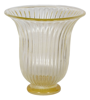 Italian Handmade Murano Glass Vase, 2000