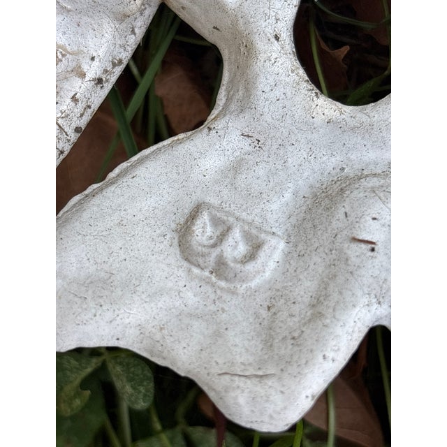 Late 19th Century White Cast Iron Grapevine Garden Set, 4 Pieces For Sale - Image 11 of 13