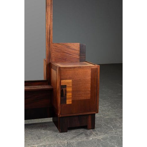 Amsterdam School Vanity Table by Anton Hamaker for t Woonhuys For Sale - Image 3 of 16