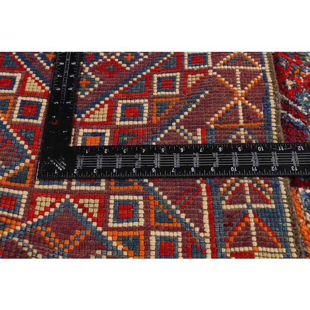 Textile Vintage Beni M'Guild Moroccan Rug, 06'01 X 11'06 For Sale - Image 7 of 10