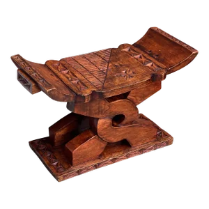 1950s Vintage Ghanaian Ashanti ‘Wisdom Knot’ Stool