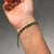 Modern Classic 7.8ct Pear Emerald Tennis Bracelet in 14k Yellow Gold by VRJewels For Sale - Image 3 of 18