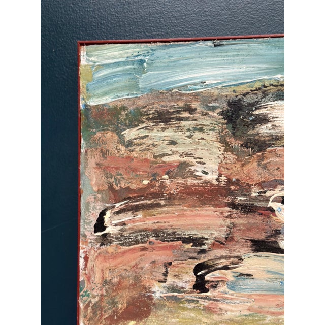 Yngve Werngren, Komposition, 1974, Oil Painting on Canvas, Framed For Sale - Image 8 of 16