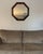 Large Late 20th Century Octagonal Stained Glass Wall Mirror For Sale - Image 4 of 9
