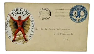 Columbian Exposition Mephisto Segars Advertising Envelope (1893)