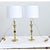 Vintage French Brass Candlestick Lamps - a Pair For Sale - Image 12 of 12