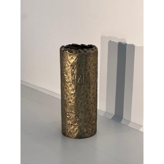 1960s Brutalist Umbrella Stand by Angelo Bragalini, 1960s For Sale - Image 5 of 10