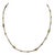 14k Yellow Gold "Evil Eye" Necklace With White Diamonds by Gabriel & Co. For Sale