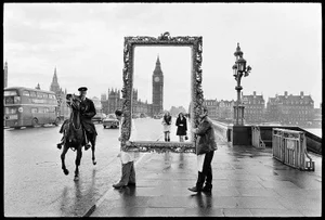 Arthur Steel: The Picture Frame, Westminster Bridge, Limited Edition Photograph 16 X 12”