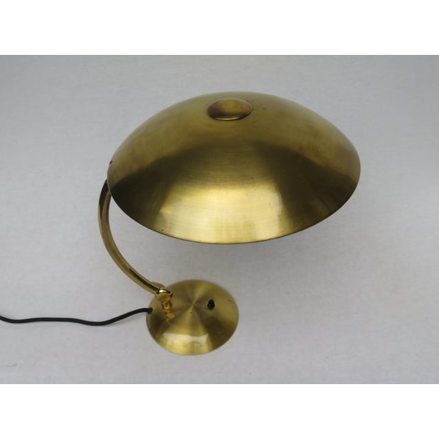 Brass Desk Lamp from Hillebrand, 1930s For Sale - Image 4 of 14