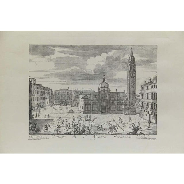 Carlo Zucchi and Giuseppe Valeriani, Venice, Early 20th Century, Print For Sale - Image 4 of 9