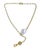Bochic “Capri” Vintage Pearl & Multi Gem Necklace Set in 18K & Silver Elegant and Baroque Italian style Natural Multi...