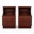 Vintage Mahogany and Formica Bedside Cabinets, Set of 2 For Sale - Image 3 of 8
